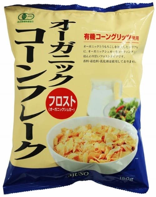 ムソー オーガニックコーンフレーク・フロスト 150g