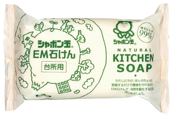 シャボン玉 ＥＭ台所用石けん 110g