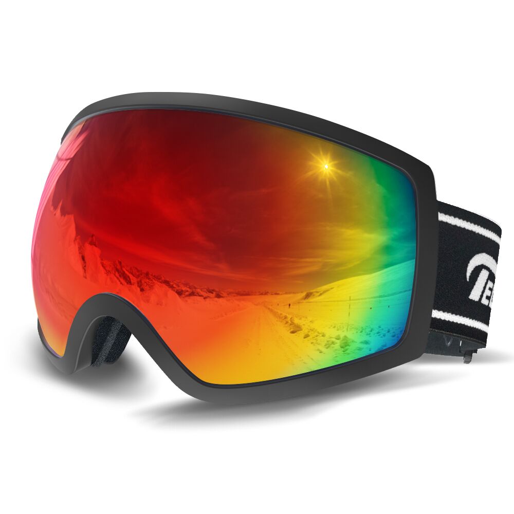 スノーボード メガネ使用可 UVカット 紫外線カット 曇り止め加工