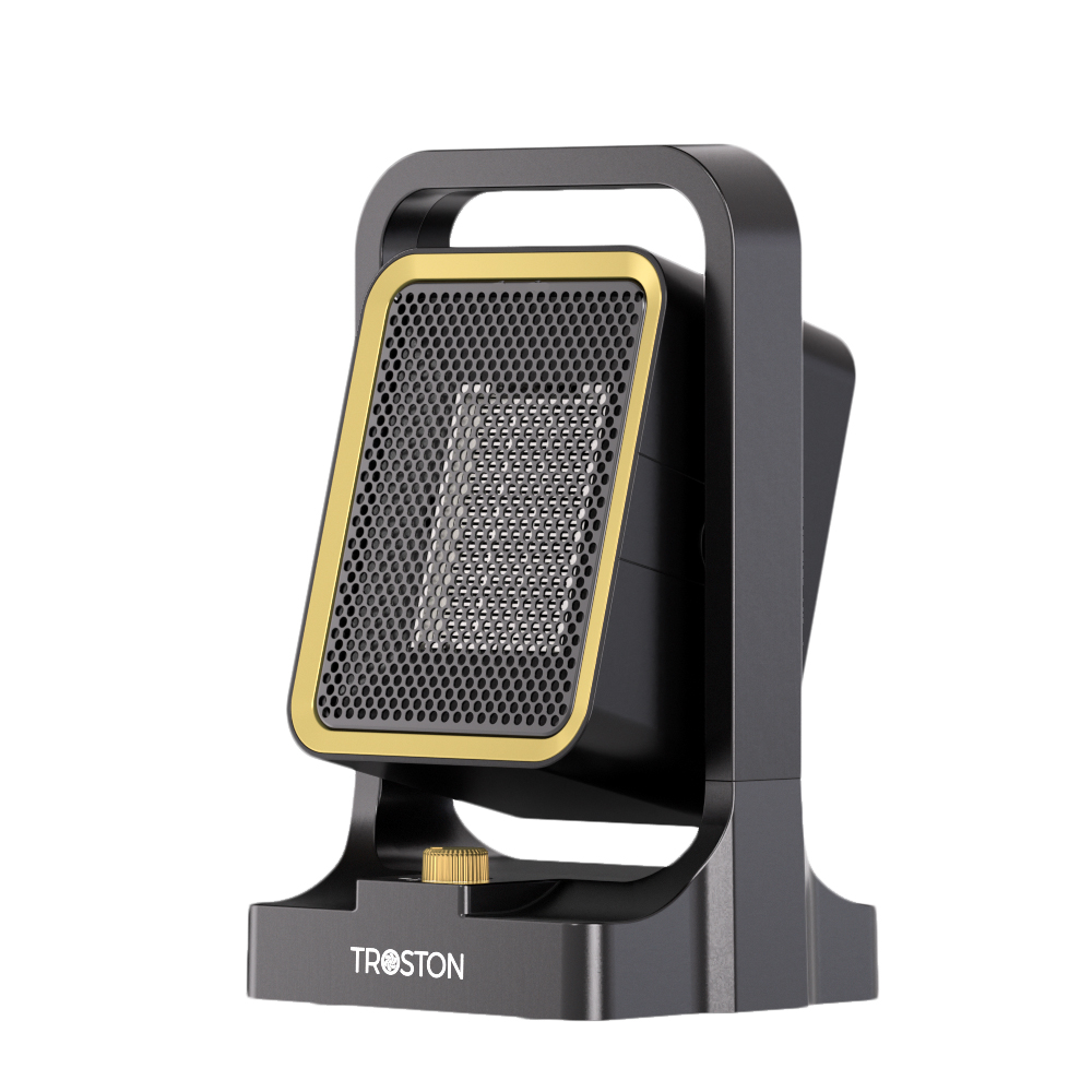 Troston SilentDX セラミックファンヒーター 速暖 最大出力1300W 角度