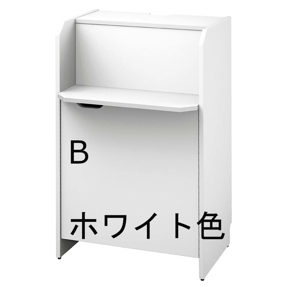 無人受付カウンター スリム レジ台 レジカウンター テーブル 受け付け