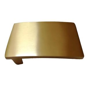 ベルトバックル 真鍮 無垢 ブラス製 メンズ 鏡面 ゴールド 金具 アンティーク シンプル