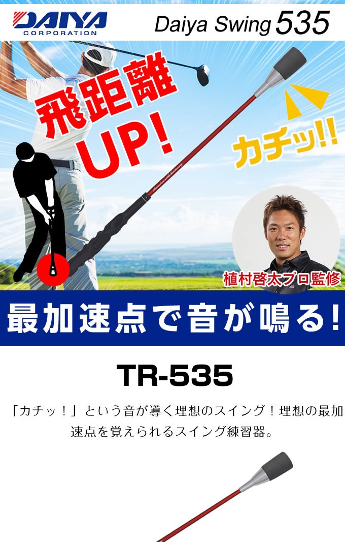 DAIYA（ダイヤ） ゴルフ 練習用 練習器具 スイング練習器 ダイヤ