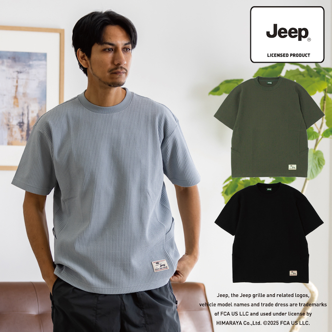 Jeep（ジープ） Jeep Tシャツ 半袖 メンズ レディース サーマルニット