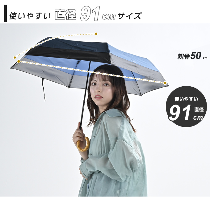 estaa ☆折りたたみ日傘 完全遮光 遮熱 軽量 エスタ 晴雨兼用