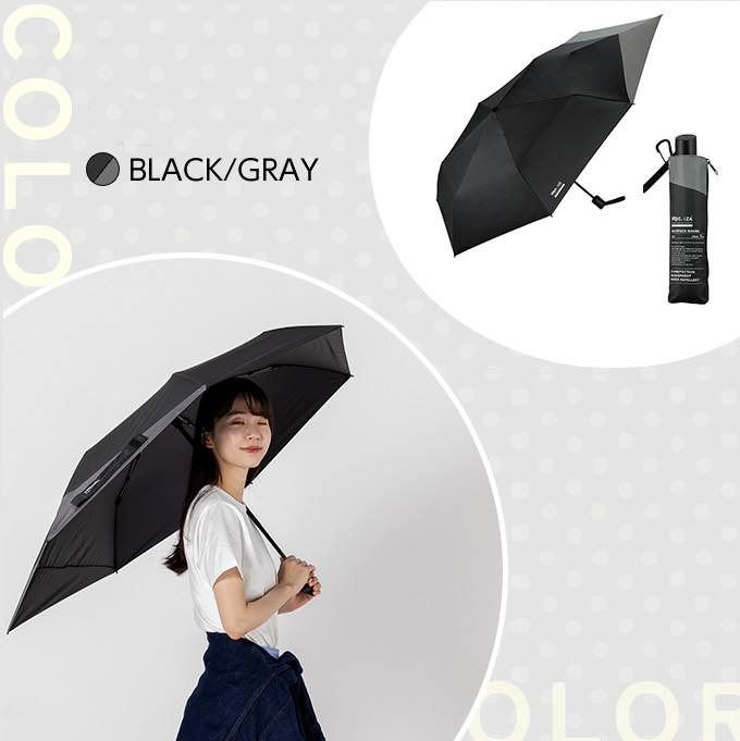 Wpc. 日傘 折り畳み 晴雨兼用 折り畳み傘 IZAバックパックガード55