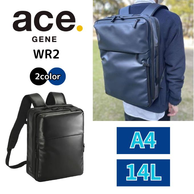ace. ☆ace．GENE バックパック メンズ レディース エース
