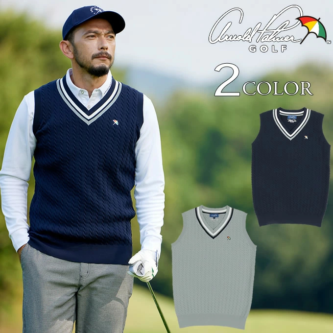 Arnold Palmer（アーノルドパーマー） ゴルフウェア ニットベスト