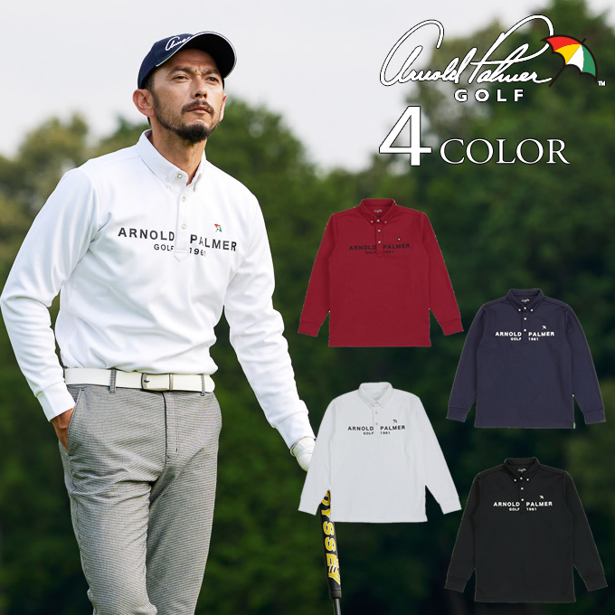 Arnold Palmer（アーノルドパーマー） ゴルフウェア 長袖シャツ メンズ