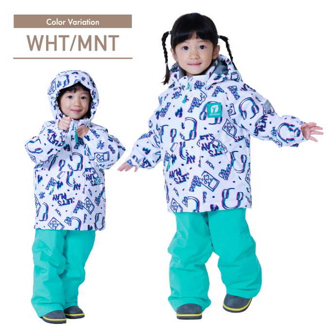 RESEEDA（レセーダ） スキーウェア キッズ 幼児 ジュニア 上下セット