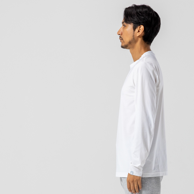 MAMMUT（マムート） Tシャツ 長袖 メンズ QD ロゴ プリント ロング