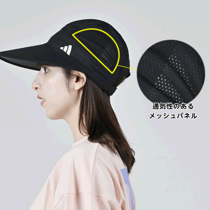 adidas（アディダス） サンバイザー レディース バイザー キャップ