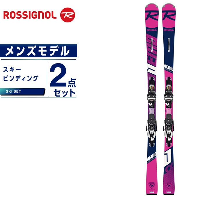 ロシニョール ROSSIGNOL スキー板 セット金具付 メンズ スキー板+