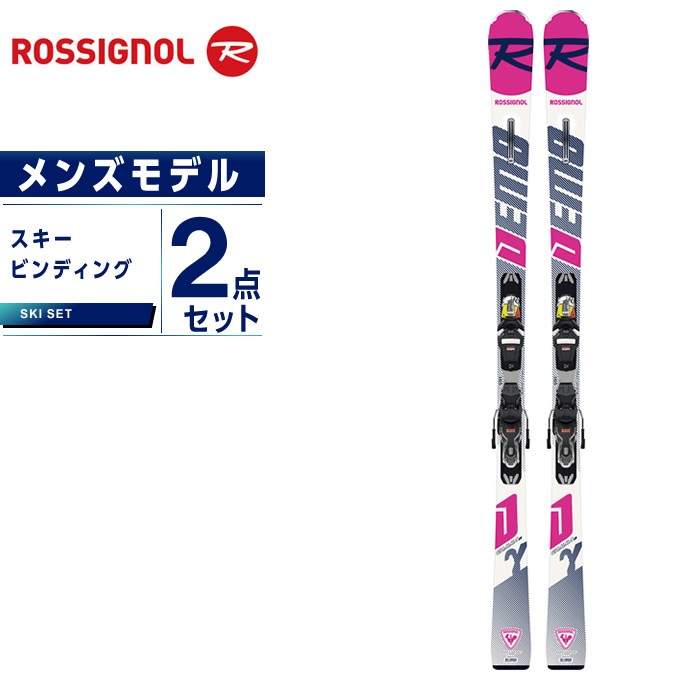 ロシニョール ROSSIGNOL スキー板 セット金具付 メンズ スキー板+