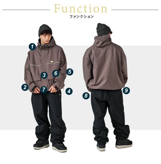 【ANTHEM】アンセム　スノボウェア上下セット ANTHEM（GIANT） アンセム(ANTHEM) スノーボードウェア 上下セット