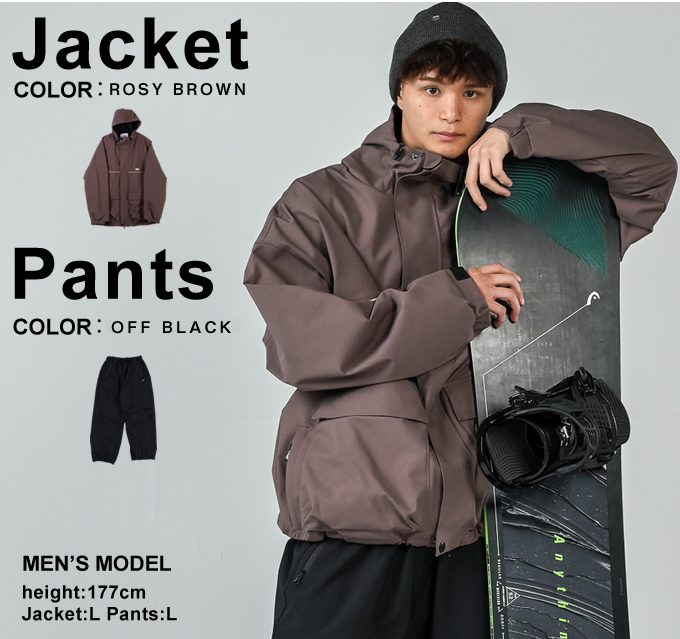 ANTHEM（GIANT） アンセム(ANTHEM) スノーボードウェア 上下セット