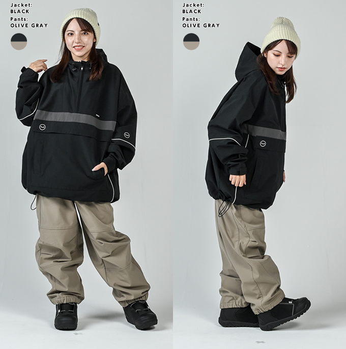 アンセム(ANTHEM) スノーボードウェア 上下セット メンズ レディース