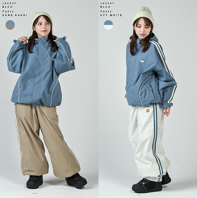 シックスノット(6KNOT) スノーボードウェア 上下セット レディース