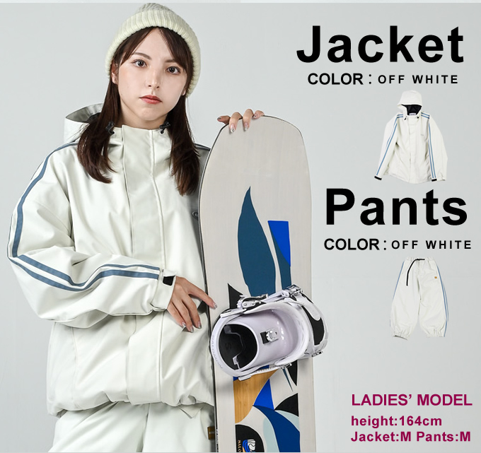 シックスノット(6KNOT) スノーボードウェア 上下セット レディース