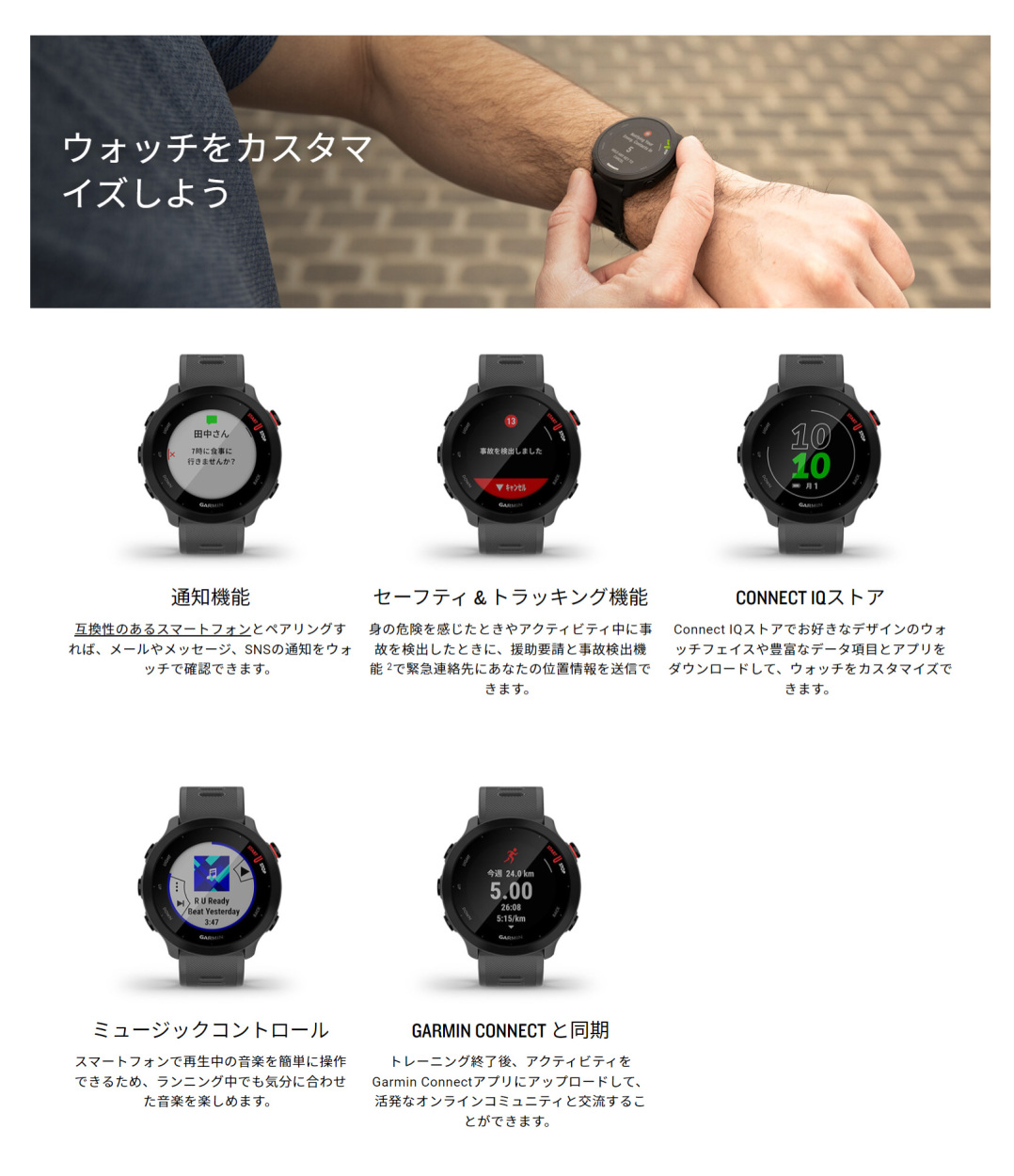 販売実績No.1 GPSランニングウォッチ ガーミン GARMIN Forerunner 955