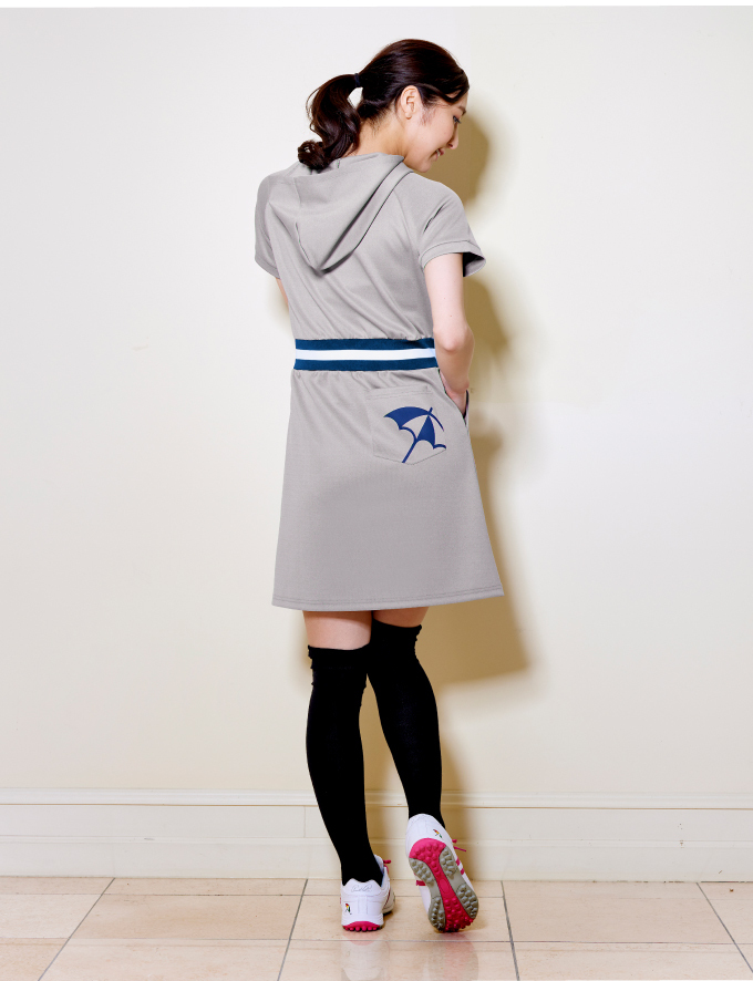 35 Off アーノルドパーマー Arnold Palmer ゴルフウェア ワンピース レディース 半袖フードスウェットワンピース Ap2312k02 予約販売品