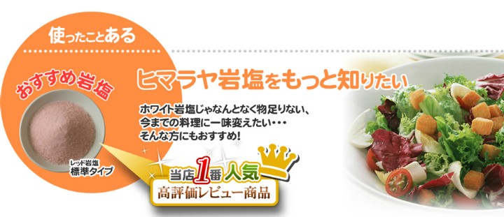 ヒマラヤ岩塩をもっと知りたい