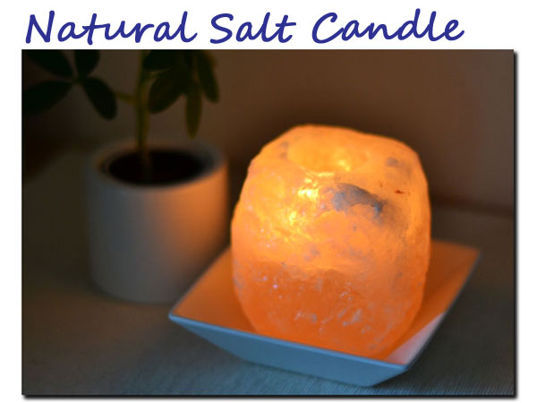 ナチュラル岩塩キャンドル