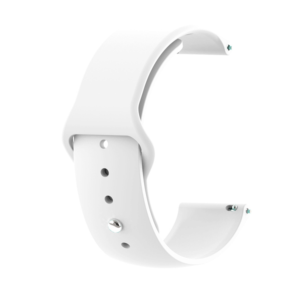 スマートウォッチ 交換ベルト 替えバンド 幅22mm シリコン製 ホワイト ピンク ブラック 父の日 ギフト | ブランド登録なし | 05