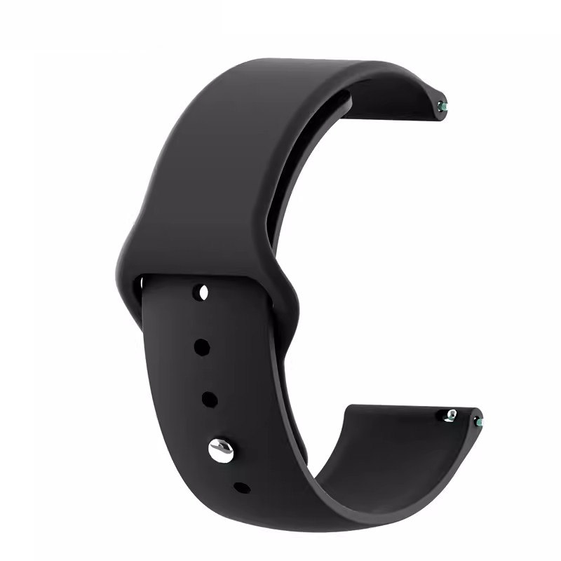 スマートウォッチ 交換ベルト 替えバンド 幅22mm シリコン製 ホワイト ピンク ブラック 父の日 ギフト | ブランド登録なし | 03