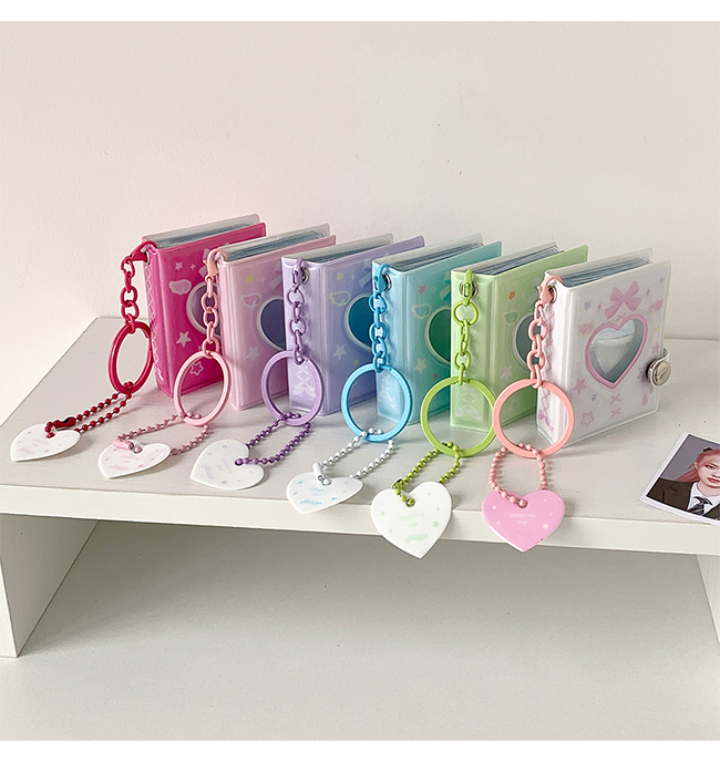 キーホルダー アルバム コレクトブック トレカケース ポケット式