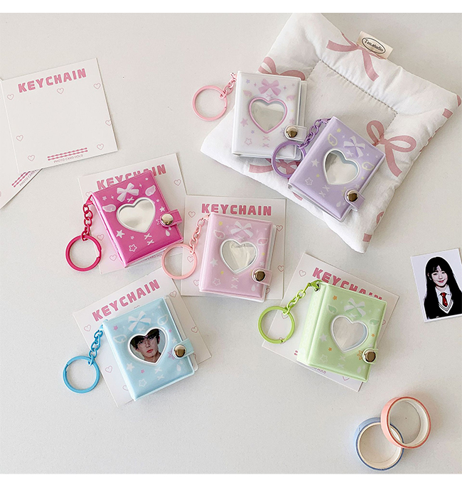 キーホルダー アルバム コレクトブック トレカケース ポケット式