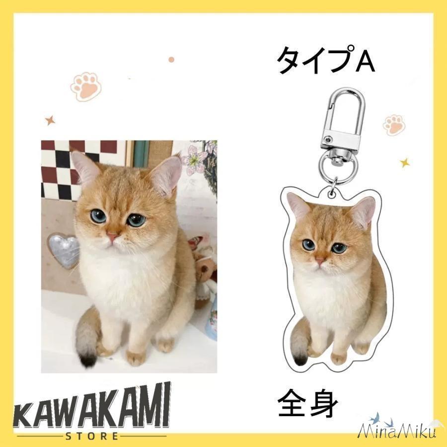 写真 キーホルダー 犬 アクリル 記念品 猫 ハムスター メモリアル