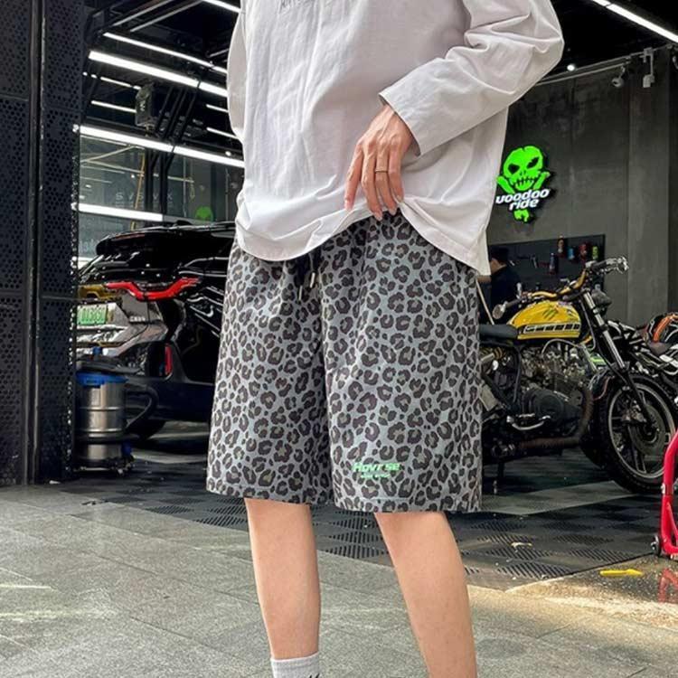 スライ SLY ショートパンツ ヒョウ柄 レオパード オフホワイト