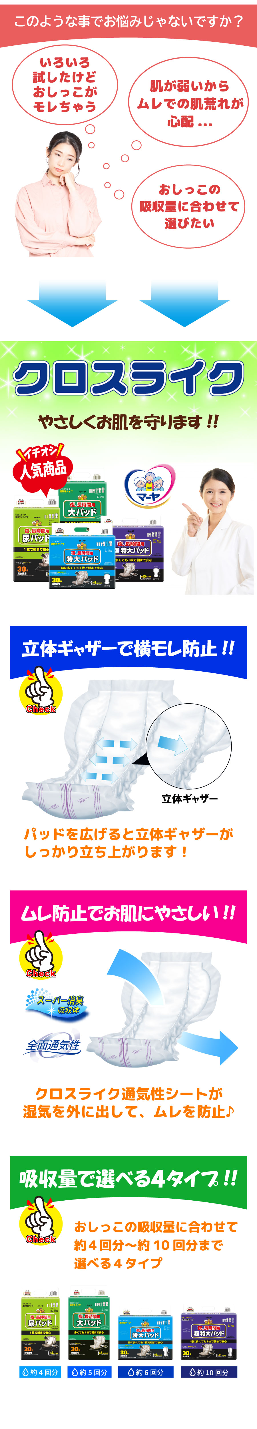 クロスライク説明1