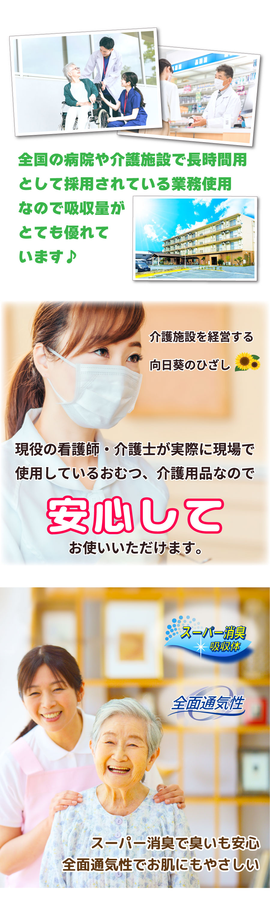 超吸収パッド説明2