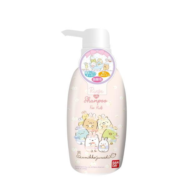 (まとめ買い×24個セット)バンダイ リンスインシャンプー すみっコぐらし 300ml ●画像はイメージです。色柄は選べません (送料無料)