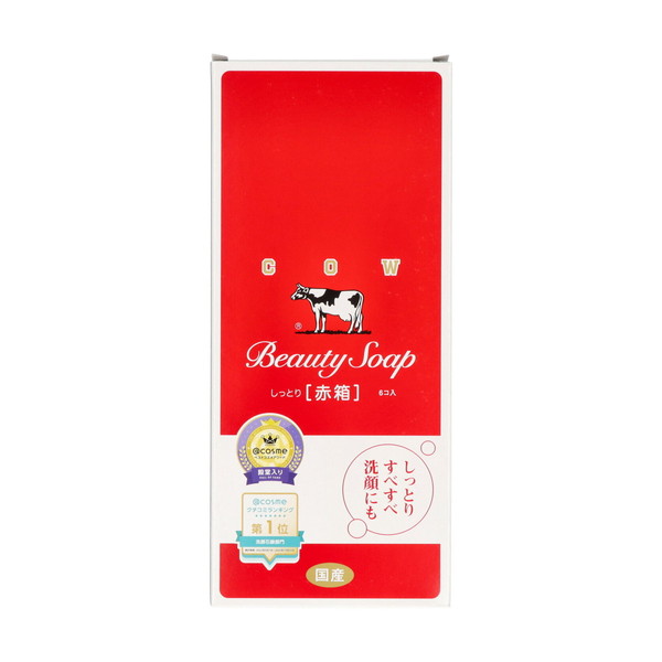 カウブランド (まとめ買い×36個セット)牛乳石鹸共進社 しっとり 赤箱