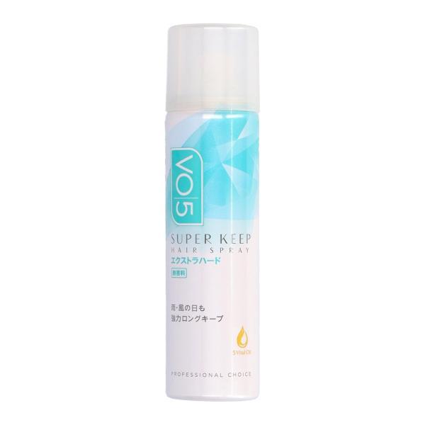 (まとめ買い×5個セット)サンスター VO5 スーパーキープ ヘアスプレイ エクストラハード 無香料 50g (送料無料)