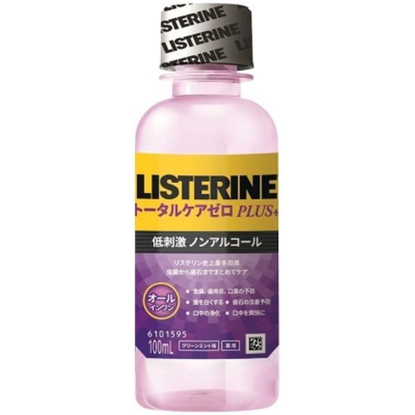 (まとめ買い×60個セット)ジョンソン＆ジョンソン 薬用 リステリン トータルケアゼロプラス 100ml 低刺激タイプ 液体歯ミガキ (送料無料)