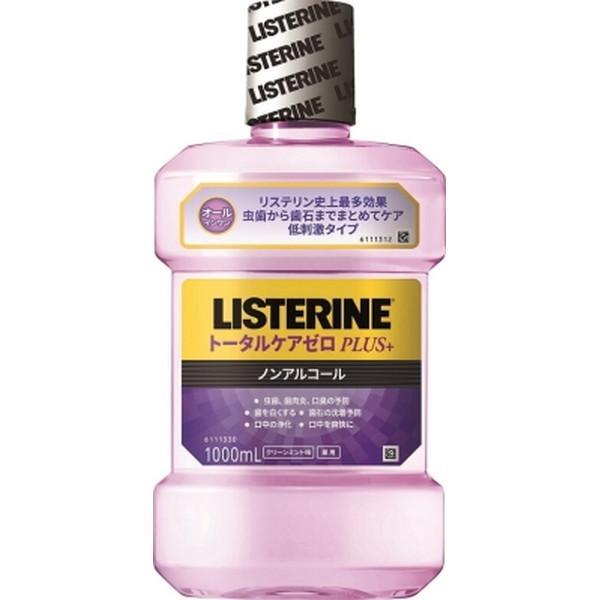 (まとめ買い×6個セット)ジョンソン&amp;ジョンソン 薬用 リステリン トータルケア ゼロプラス 1000ml 医薬部外品 (送料無料)
