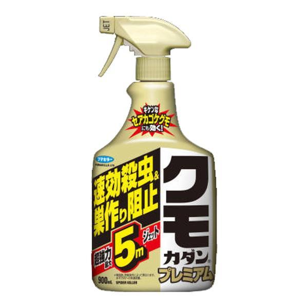 (まとめ買い×10個セット)フマキラー クモ カダン プレミアム 900ML 殺虫剤 (送料無料)_2