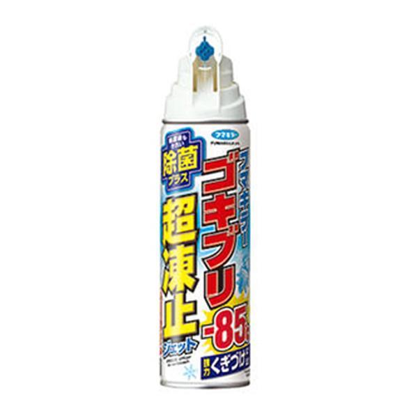 (まとめ買い×10個セット)フマキラー ゴキブリ超凍止ジェット 除菌プラス 210ml 殺虫スプレー (送料無料)