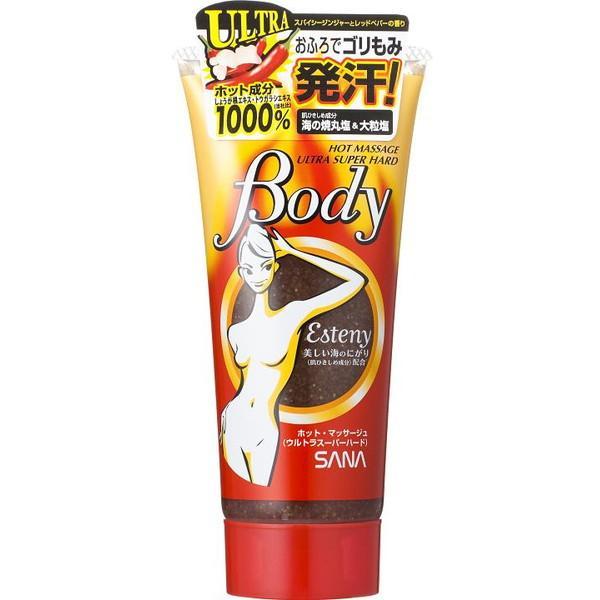 (まとめ買い×3個セット)常盤薬品 SANA サナ エステニー ホット マッサージュ ウルトラスーパーハード NA 240g (送料無料)