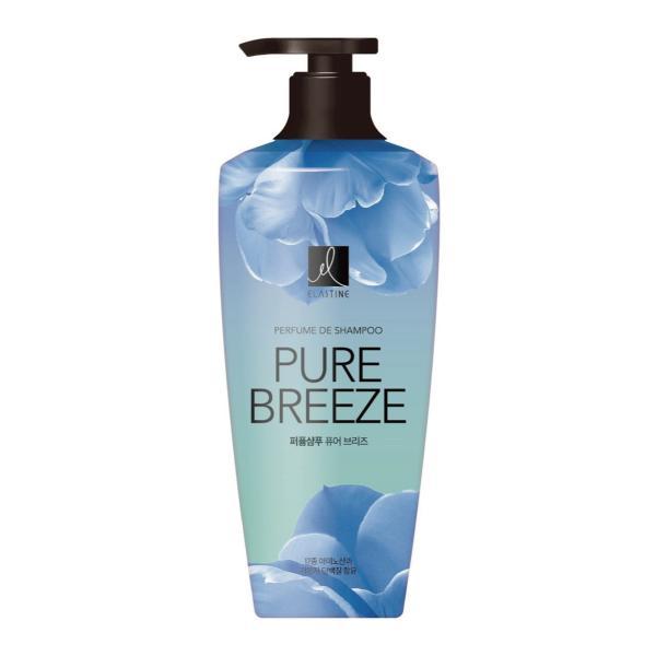 (送料無料・まとめ買い×5個セット)トイレタリージャパン エラスティン ピュアブリーズ パヒュームシャンプー 本体 400mL