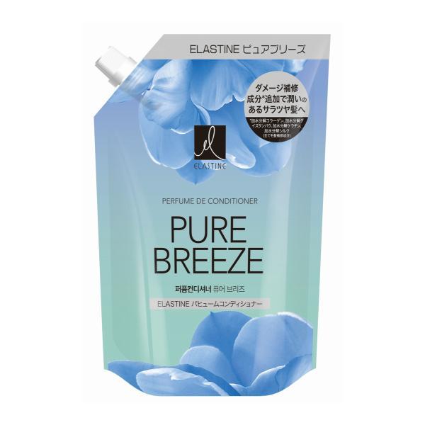 (送料無料・まとめ買い×18個セット)トイレタリージャパン エラスティン ピュアブリーズ パヒュームコンデショナー 詰替 350mL