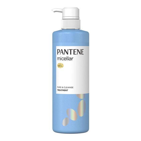 (送料無料・まとめ買い×5個セット)P&G パンテーン ミセラー ピュア&クレンズ トリートメント ポンプ 500g