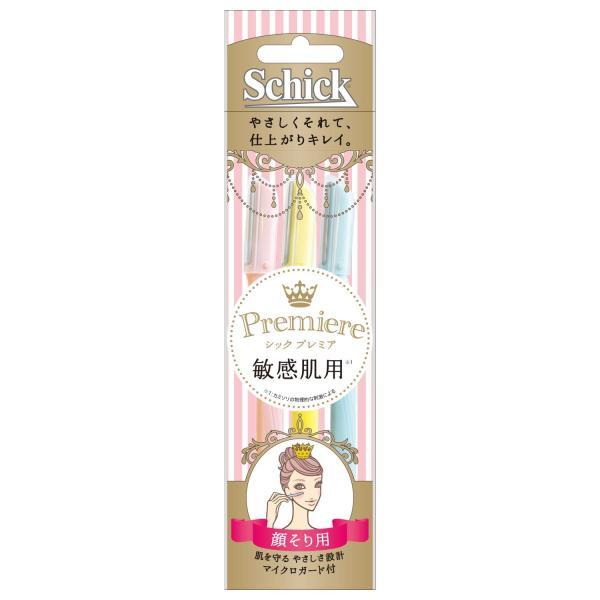 ポイント消化 (まとめ買い×3個セット)シック プレミア 敏感肌用 L ディスポ 3本入 フェイス用カミソリ (送料無料)