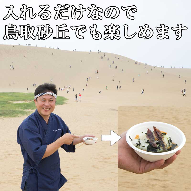 ホタルイカお茶漬け砂丘