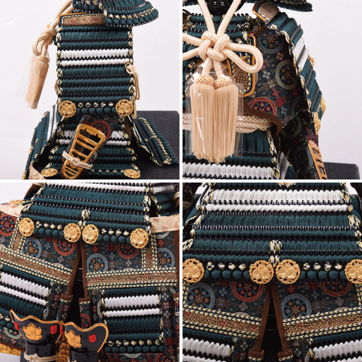 五月人形 7号鎧飾り 縹(はなだ)中白大鎧 鎧単品 : 人形の館石倉 - 通販