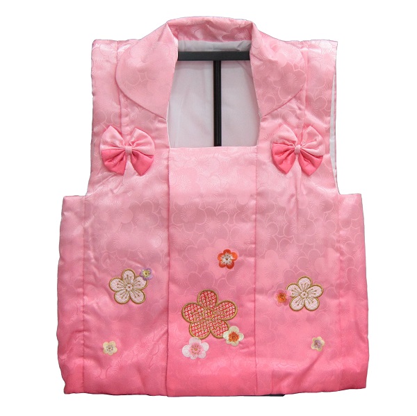 雛人形 収納飾り 雛ごよみ 千匠 小三五 親王 桜刺繍 押し花屏風月桜の